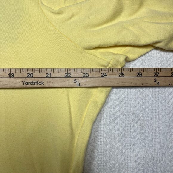 Quacker Factory Birdhouse Sweater Women XL Ruffle Sleeve Rhinestone Blouse - Picture 7 of 8